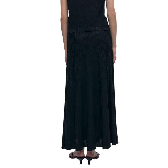 KOTN Women's Gezira Knit Skirt Black XXL NWT - Picture 5 of 7